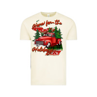 Vintage Arctic home for the holidays michigan Vintage Tee - BarkalooDesign