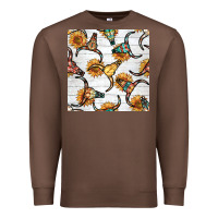 Chestnut native american aztec seamless pattern 7 Premium Sweatshirt - BundleAndBundleShop