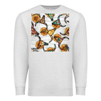 Oatmeal Heather native american aztec seamless pattern 7 Premium Sweatshirt - BundleAndBundleShop