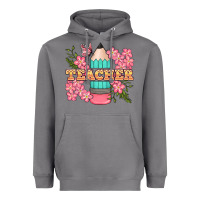 Storm teacher floral pencil Heavyweight Hoodie - BundleAndBundleShop