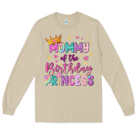 Mushroom mommy of the birthday princess Long Sleeve Tee - NancyCooperArtShop
