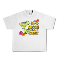 Lunar Rock life is short make it salty Urban Heavy Tee - Jasminsmagicworld