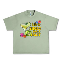 Oil Green life is short make it salty Urban Heavy Tee - Jasminsmagicworld