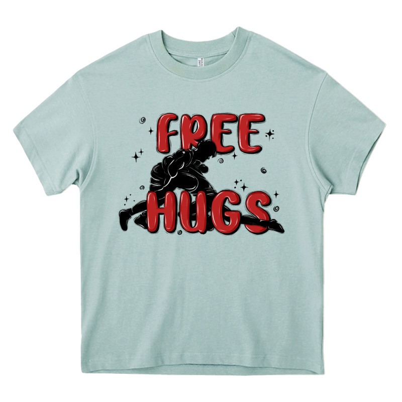 Free Hugs Heavy Core Tee by MaliasSmallBusiness | Teevron