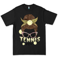 Black tennis mom Premium Tee - MaliasSmallBusiness