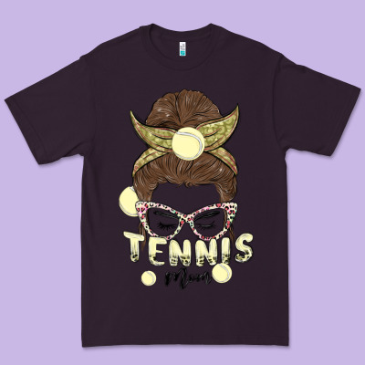 Tennis Mom Premium Tee Designed By Maliassmallbusiness