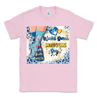 Bubblegum Pink world down syndrome day Classic Tee - Artiststas