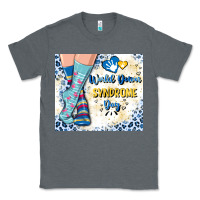 Charcoal Heather world down syndrome day Classic Tee - Artiststas