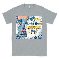 Heather Grey world down syndrome day Classic Tee - Artiststas