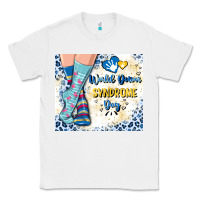 White world down syndrome day Classic Tee - Artiststas