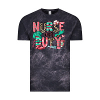 Cloud Black nurse on duty Vintage Tee - RanaPortraitStore