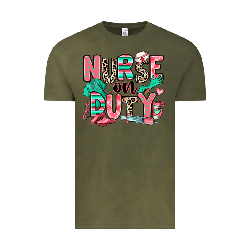 Nurse On Duty Vintage Tee by RanaPortraitStore | Teevron