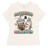 Bone caffeinated and medicated Ladies Tee - MaliasSmallBusiness