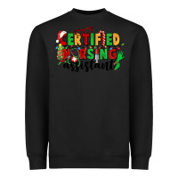 Black certified nursing assistant Heavyweight Sweatshirt - CowGirlArtShop