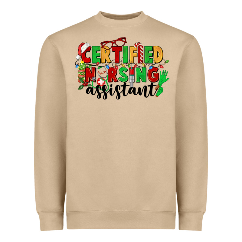 Certified Nursing Assistant Heavyweight Sweatshirt by CowGirlArtShop | Teevron