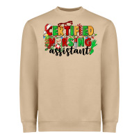 Mushroom certified nursing assistant Heavyweight Sweatshirt - CowGirlArtShop