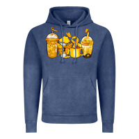 Vintage Denim childhood cancer coffee Vintage Hoodie - Jasminsmagicworld