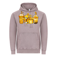 Vintage Zinc childhood cancer coffee Vintage Hoodie - Jasminsmagicworld