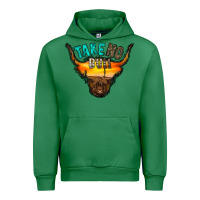 Emerald take no bull Urban Hoodie - RacoonDesign