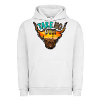 Pigment Lunar Rock take no bull Urban Hoodie - RacoonDesign
