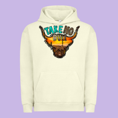Take No Bull Urban Hoodie Designed By Racoondesign