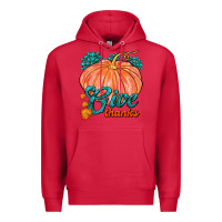 Cardinal Give Thanks Premium Hoodie - FaDigitalArtStudio