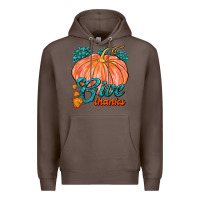 Coffee Give Thanks Premium Hoodie - FaDigitalArtStudio