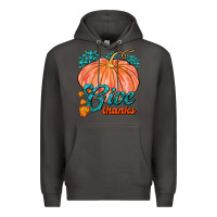 Smoke Give Thanks Premium Hoodie - FaDigitalArtStudio