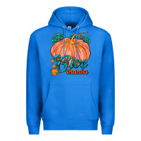 True Royal Give Thanks Premium Hoodie - FaDigitalArtStudio