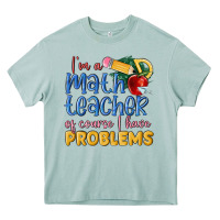 Arona im a math teacher of course i have problems Heavy Core Tee - MaliasSmallBusiness
