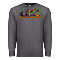 Charcoal Heather salty witch libbey glass Premium Sweatshirt - BundleAndBundleShop