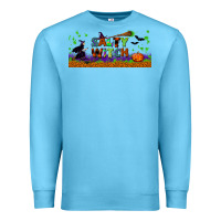 Ocean Blue salty witch libbey glass Premium Sweatshirt - BundleAndBundleShop