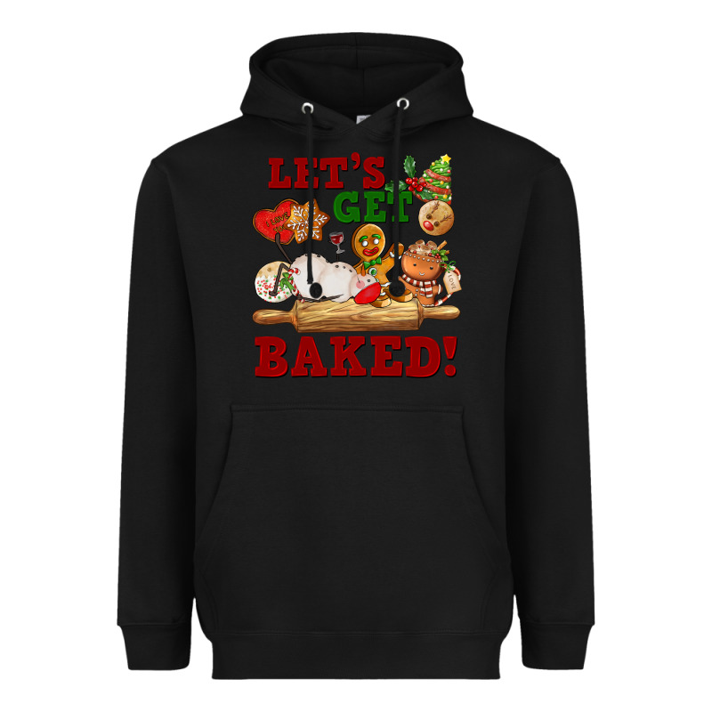 Let's Get Baked Heavyweight Hoodie by FaDigitalArtStudio | Teevron