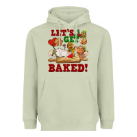 Matcha let's get baked Heavyweight Hoodie - FaDigitalArtStudio