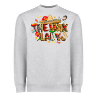 Heather Grey cinco de mayo the wax lady Heavyweight Sweatshirt - CowGirlArtShop