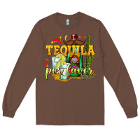 Chestnut Tequila Por Favor Long Sleeve Tee - texasbilliewilder