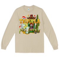 Mushroom Tequila Por Favor Long Sleeve Tee - texasbilliewilder