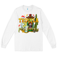 White Tequila Por Favor Long Sleeve Tee - texasbilliewilder