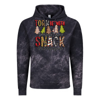Cloud Black torn between looking like a snack and eating one christmas cake Vintage Hoodie - Jasminsmagicworld
