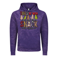 Cloud Purple torn between looking like a snack and eating one christmas cake Vintage Hoodie - Jasminsmagicworld