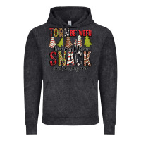 Vintage Black torn between looking like a snack and eating one christmas cake Vintage Hoodie - Jasminsmagicworld