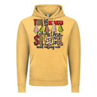 Vintage Mustard torn between looking like a snack and eating one christmas cake Vintage Hoodie - Jasminsmagicworld