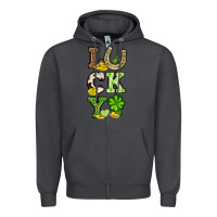Smoke St. Patrick's Western lucky Zipper Hoodie - OliviaCreatesArt