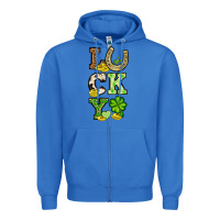 True Royal St. Patrick's Western lucky Zipper Hoodie - OliviaCreatesArt