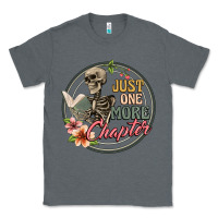 Charcoal Heather just one more chapter Classic Tee - Artiststas
