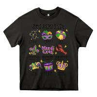 Asphalt god says i am mardi gras Heavy Core Tee - MaliasSmallBusiness