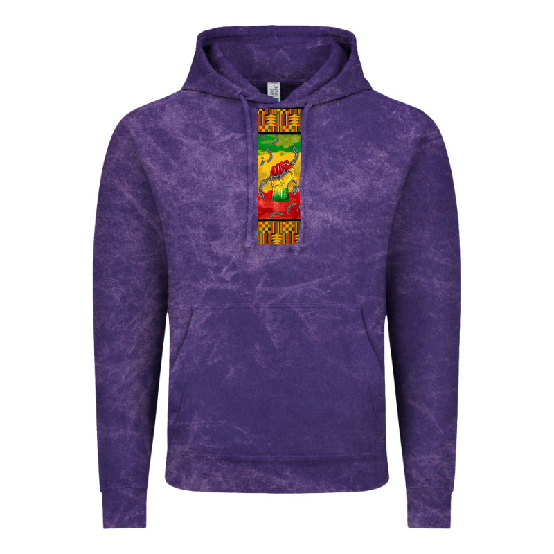 Juneteenth Pen Wrap Vintage Hoodie by BarkalooDesign | Teevron