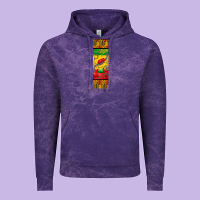 Juneteenth Pen Wrap Vintage Hoodie Designed By Barkaloodesign