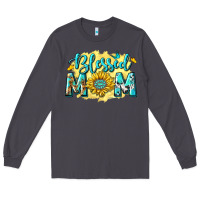 Smoke Blessed Mom with Sunflowers Long Sleeve Tee - texasbilliewilder
