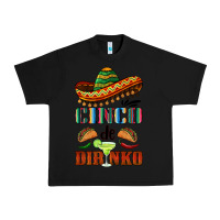 Black cinco de dirinko sombrero Urban Heavy Tee - BarkalooDesign
